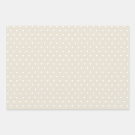 Minimal Pastel roze groen beige Scandi Kerstmis Inpakpapier Vel (Voorkant)