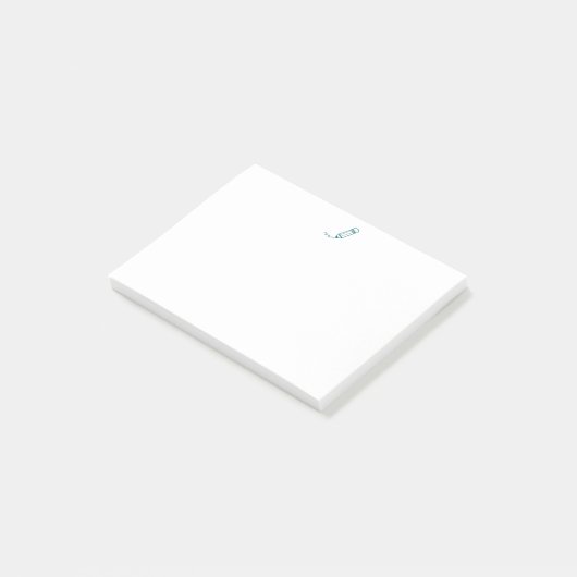 Minimal Pencil Doodle Post-it® Notes (Schuin)
