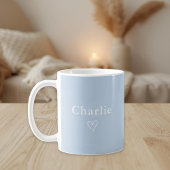 Minimal Personalized Name Mug Koffiemok