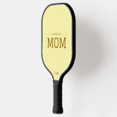 Minimal Personalized Pickleball Mom Custom Name Pickleball Paddle (Links)
