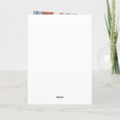 Minimal Photo Birthday Keepsake Brother-in-law Kaart (Achterkant)