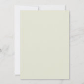 Minimal Photo Wedding Save the Date Card Kaart (Achterkant)