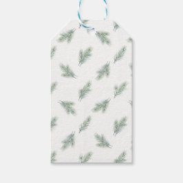 Minimal Pine Corporate Christmas Pattern Cadeaulabel