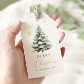 Minimal Pine Tree Christmas Card Cadeaulabel