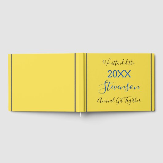 Minimal & Plain Family Gathering gastenboek (Volledig)