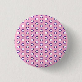 Minimal Polka Dot buttom  Ronde Button 3,2 Cm