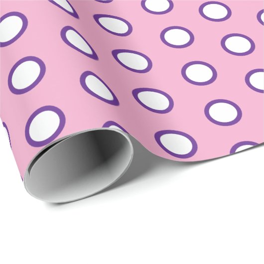 Minimal Polka Dot wrapping paper Cadeaupapier (Rol Hoek)