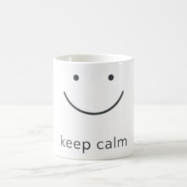 Minimal Positive Mood Design Koffiemok