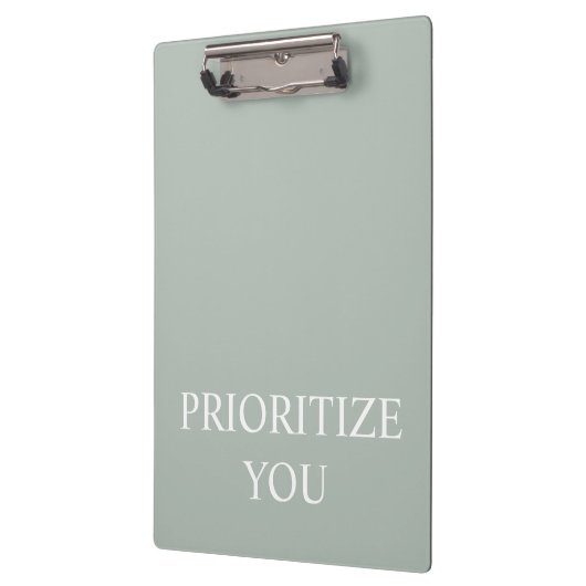 Minimal Prioritize You Quote Ash Colour Klembord (Links)
