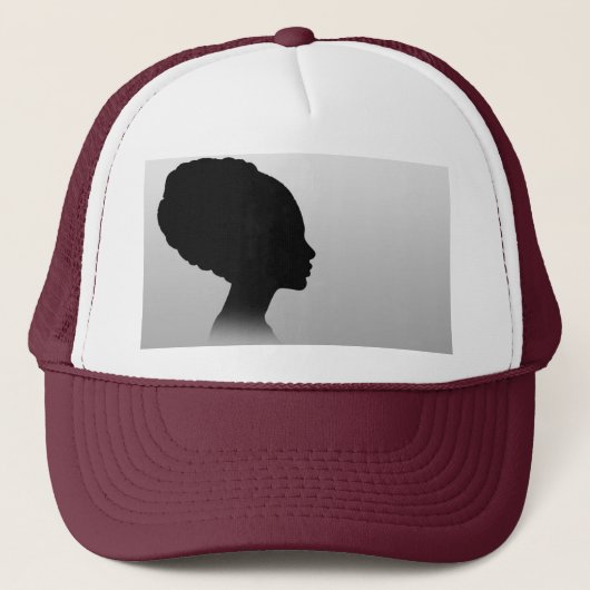 Minimal Profile – Modern Art Trucker Cap (Voorkant)
