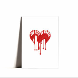 Minimal Punny Happy Valentines Day Feestdagen Kaart