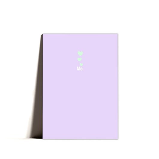 Minimal Quirky Love Valentijnse Kaart