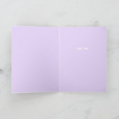 Minimal Quirky Love Valentijnse Kaart (Binnen)