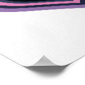 Minimal Retro Heart Wall Art Poster (Hoek)