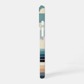 Minimal Retro Lighthouse iPhone 16 Hoesje (Linkerkant)