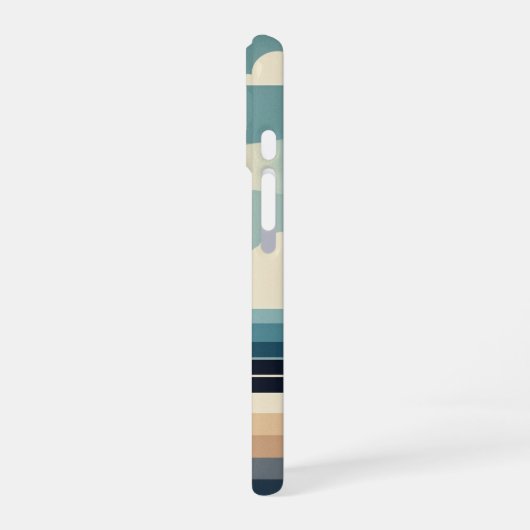 Minimal Retro Lighthouse iPhone 16 Hoesje (Linkerkant)