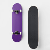 Minimal Royal Purple Skateboard for Skaters (Voorkant)
