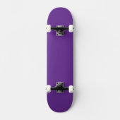 Minimal Royal Purple Skateboard for Skaters (Voorkant)