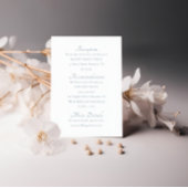 Minimal Script Elegant Enclosure Kaart