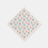 Minimal Seashell Verjaardag Servet (Hoek)