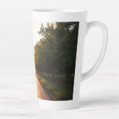 Minimal Silhouette Latte Mug Mok (Rechts)