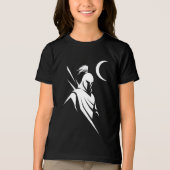 Minimal Silhouette Motion Apparel – Modern Graphic Tri-Blend Shirt (Voorkant)