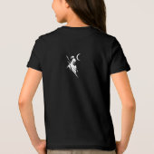Minimal Silhouette Motion Apparel – Modern Graphic Tri-Blend Shirt (Achterkant)