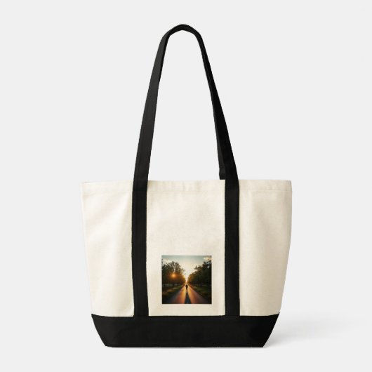  Minimal Silhouette Tote Bag (Achterkant)