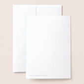 Minimal Silver Foil 21st Birthday Wenskaart Folie Kaarten (Met envelop)