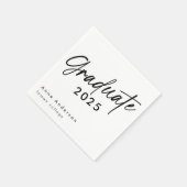 Minimal Simple Script Custom Afstuderen Afstudeerd Servet (Hoek)