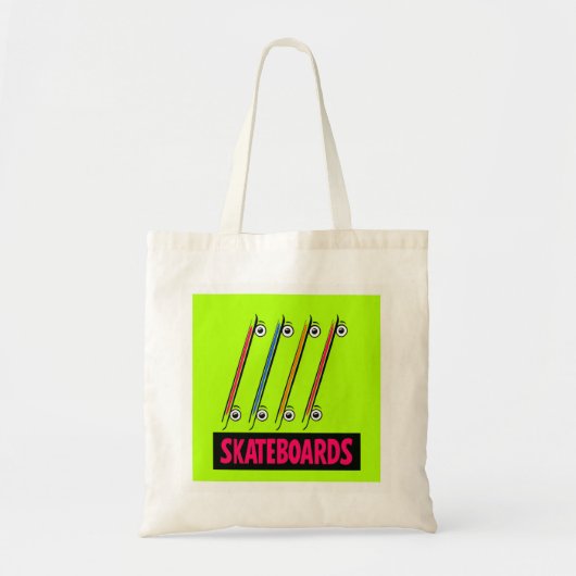 Minimal Skateboards Tote Bag (Voorkant)