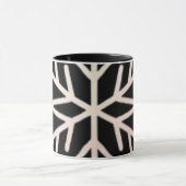 Minimal Snowflake Icon –  Winter Holiday design  Mok (Midden)