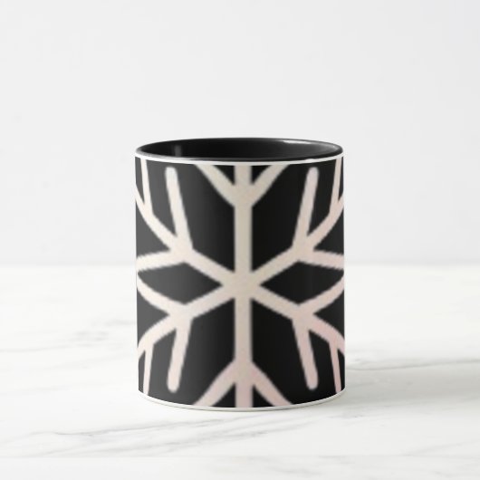 Minimal Snowflake Icon –  Winter Holiday design  Mok (Midden)