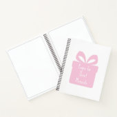Minimal Spiral Notebook for Quiet Writing Moments Notitieboek (Binnen)