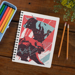 Minimal Stock Market Bull Bear Chart Notitieboek