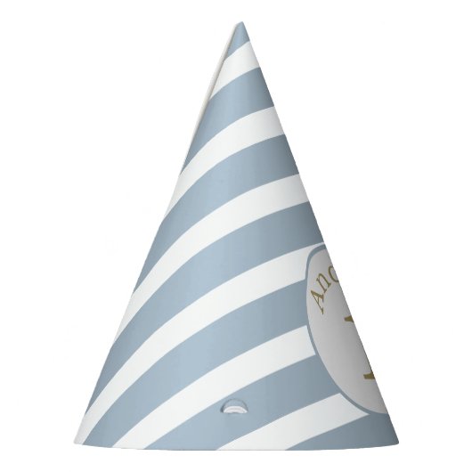 Minimal Stripes Aangepaste Verjaardag Party Pet Feesthoedjes (Links)