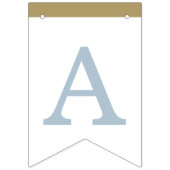 Minimal Stripes gepersonaliseerde verjaardag Vlaggetjes (Derde vlag)