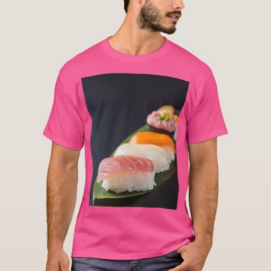  Minimal Sushi – Japanese tranquility and perfecti T-shirt (Voorkant)