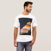 Minimal Sushi – Japanese tranquility and perfectio T-shirt (Voorkant volledig)