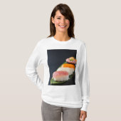 Minimal Sushi – Japanese tranquility and perfectio T-shirt (Voorkant volledig)