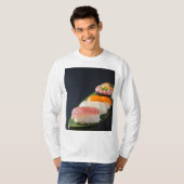 Minimal Sushi – Japanese tranquility and perfectio T-shirt (Voorkant volledig)