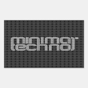 Minimal Techno - Sticker