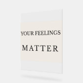 Minimal Therapy Office Poster – Your Feelings Matt (Hoek)