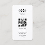 Minimal Travel Planner Zilveren Wereldkaart Visitekaartje (Achterkant)