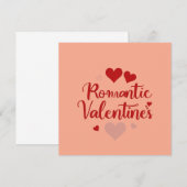 Minimal Valentine’s Day Love Typography Design | R Kaart (Voorkant / Achterkant)