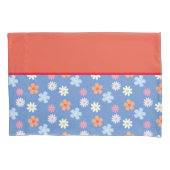 minimal watercolor flower pattern kussensloop (Voorkant)