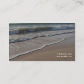 Minimal Waves Massage Therapy Visitekaartje (Achterkant)