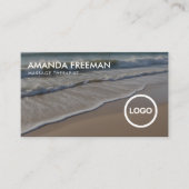 Minimal Waves Massage Therapy Visitekaartje (Voorkant)