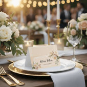 Minimal Wedding Table Number Place Card Plaatskaartje