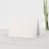 Minimal Wedding Thank You Card  (Achterkant)